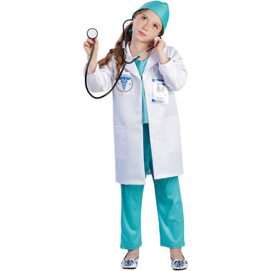 Child Costume Doctor Age 4 - 6 Years