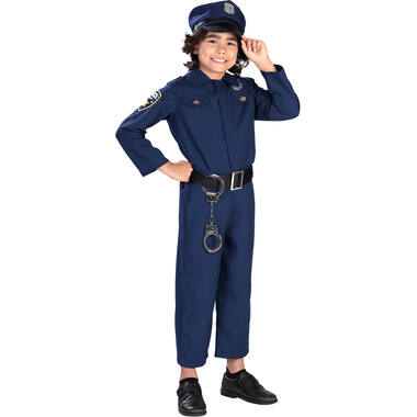 Child Costume Police Officer Age 6 - 8 Years