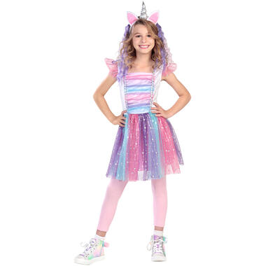 Child Costume Unicorn Wishes Age 8 - 10 Years