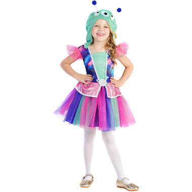 Child Costume Little Alien Age 6 - 8 Years