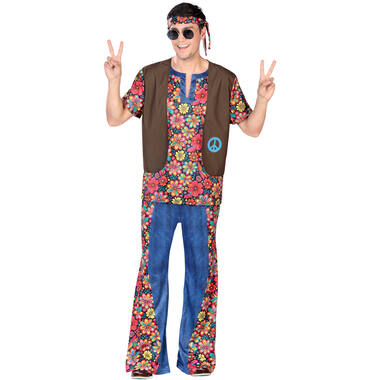 Adult Costume Hippie Peace Size XL