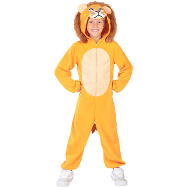 Child Costume Lion Fleece Onesie Age 6-8 Years