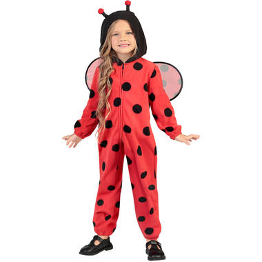 Child Costume Ladybug Fleece Onesie