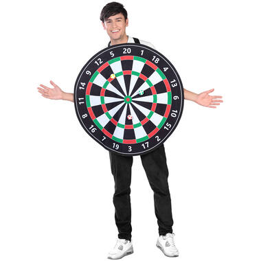 Adult Costume Dartboard Tabard Size M/L