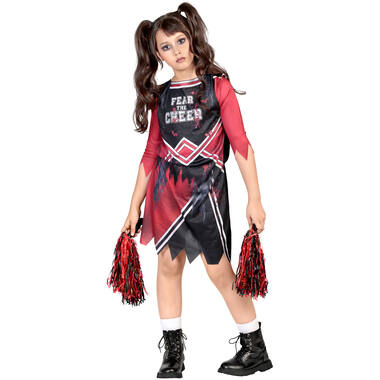 Child Costume Zombie Cheerleader Age 4 - 6 Years