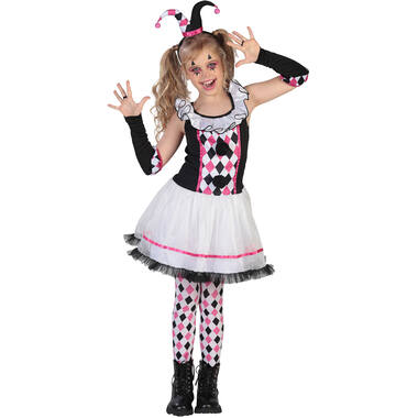 Child Costume Harlequin Honey Age 10 - 12 Years
