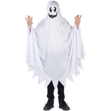 Child Costume Ghostcape Age 6 - 10 Years