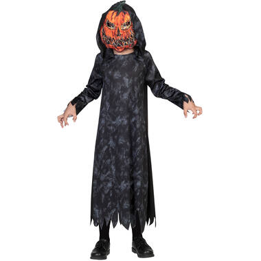 Child Costume Pumpkin Reaper Age 8 - 10 Years