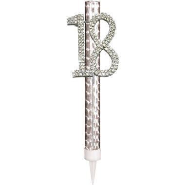Fountain Milestone 18 with Rhinestones 15 cm 60 Seconds