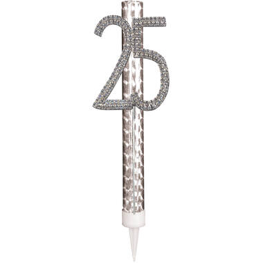 Fountain Milestone 25 with Rhinestones 15 cm 60 Seconds