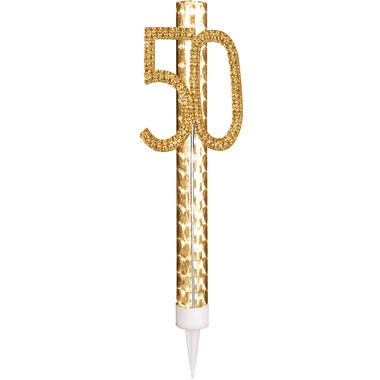 Fountain Milestone 50 with Rhinestones 15 cm 60 Seconds