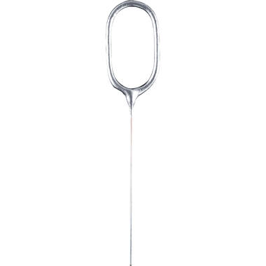 Sparkler Number 0 Silver 14.5 cm 30-60 Seconds