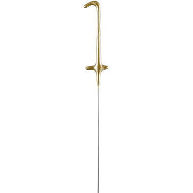 Sparkler Number 1 Gold 14.5 cm 30-60 Seconds