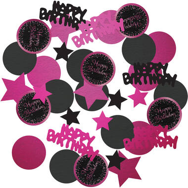 Confetti Starlight Birthday Pink Paper 34 g