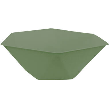 6 Bowls Vert Decor Hexagonal Dark Green 15.8 x 13.7 cm