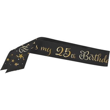 Sash Starlight Birthday Personalizable 152.4 x 8.2 cm