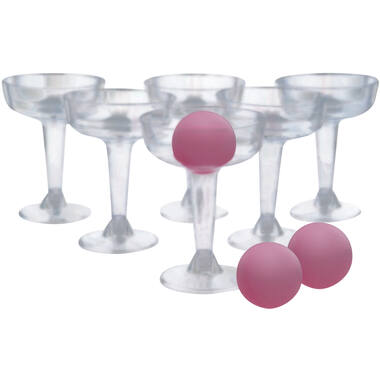 Drinking Game Prosecco Pong 15 Pieces Plastic