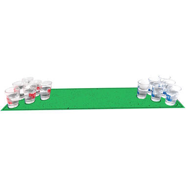 Drinking Game Shot Pong 15 Pieces Plastic / Glass