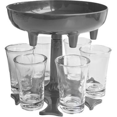 Drinking Game Shot Dispenser 7 Pieces Plastic
