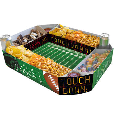 Snack Stadium Touch Down Party! 63.5 x 38.1 x 11.4 cm