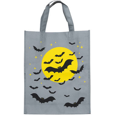 Tote Bag Bats Trick or Treat Fabric