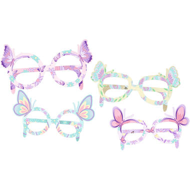 8 Flutter Garden Paper Glasses