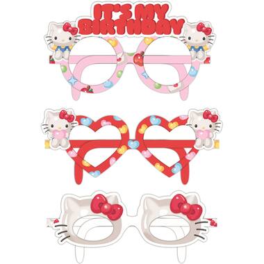 8 Hello Kitty paper Fun Glasses 
