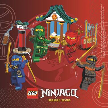 LEGO Ninjago Napkins 33x33cm