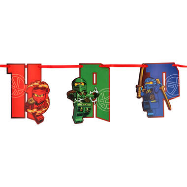 LEGO Ninjago Letter Banner