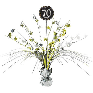 Spray Centrepiece 70 Sparkling Celebration - Gold Foil / Paper 45.7 cm