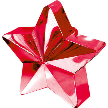 Balloon Weight Star Red 150 g / 5.3 oz
