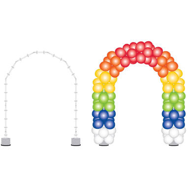 Balloon Arch Latex 251.4 cm / 99" x 226 cm / 89"