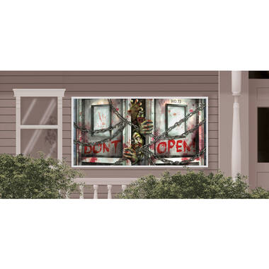 Foil Banner Zombies 165.1 x 85 cm