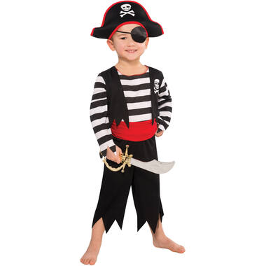 Child Costume Deckhand Pirate Age 3 - 4 Years