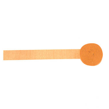 Crepe Streamer Bright Orange 4.4 x 2470 cm