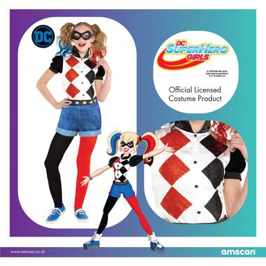 Child Costume Harley Quinn Classic 6-8 yrs