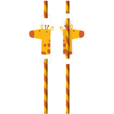 8 Drinking Straws Get Wild Paper