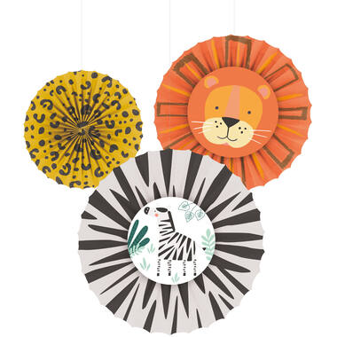 3 Decoration Fans Get Wild