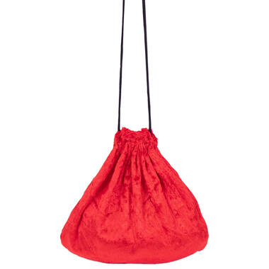 Costume Accessory Glamorous Witch Bag Red
