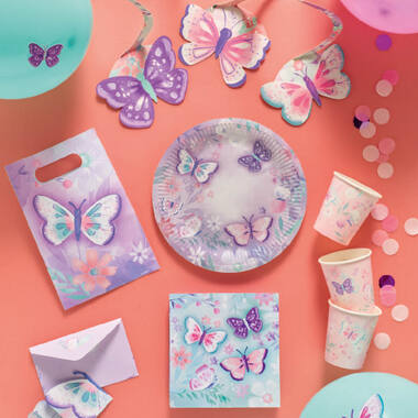 8 Paper Bags Flutter Paper