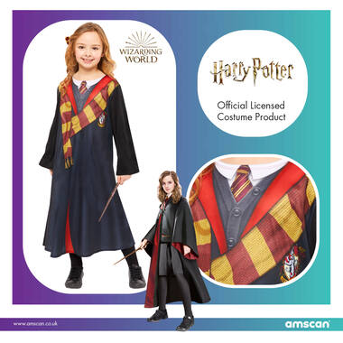 Child Costume Hermione Dlx Kit Age 12-14 Years