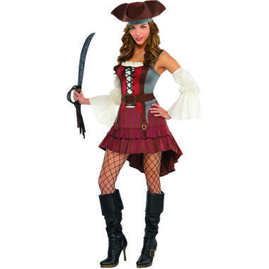 Adult Costume Castaway Pirate Größe M/L