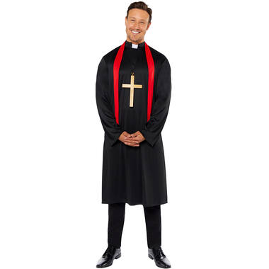 Adult Costume Vicar Size Medium