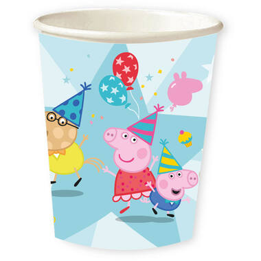 8 Cups Peppa Pig Paper 250 ml