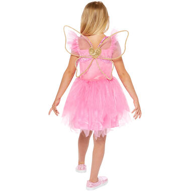 Child Costume Pink Fairy Age 3-4 Years