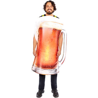 Adult Costume Pint Of Beer Tabard Size Standard