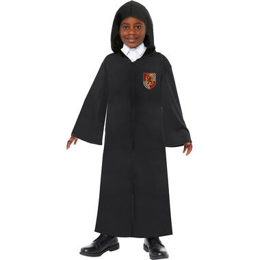 Child Costume Harry Potter Robe with 4 velcro house badges 10-14 Years