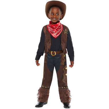 Child Costume Western Cowboy - Boys 6-8 Years