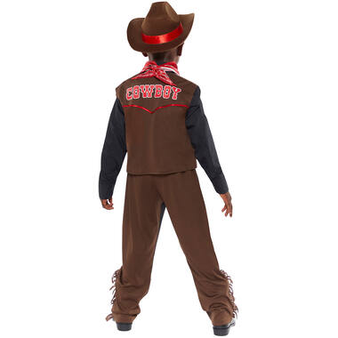 Child Costume Western Cowboy - Boys 6-8 Years