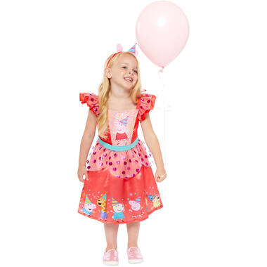 Child Costume Peppa Pig Party Dress 2-3 Years